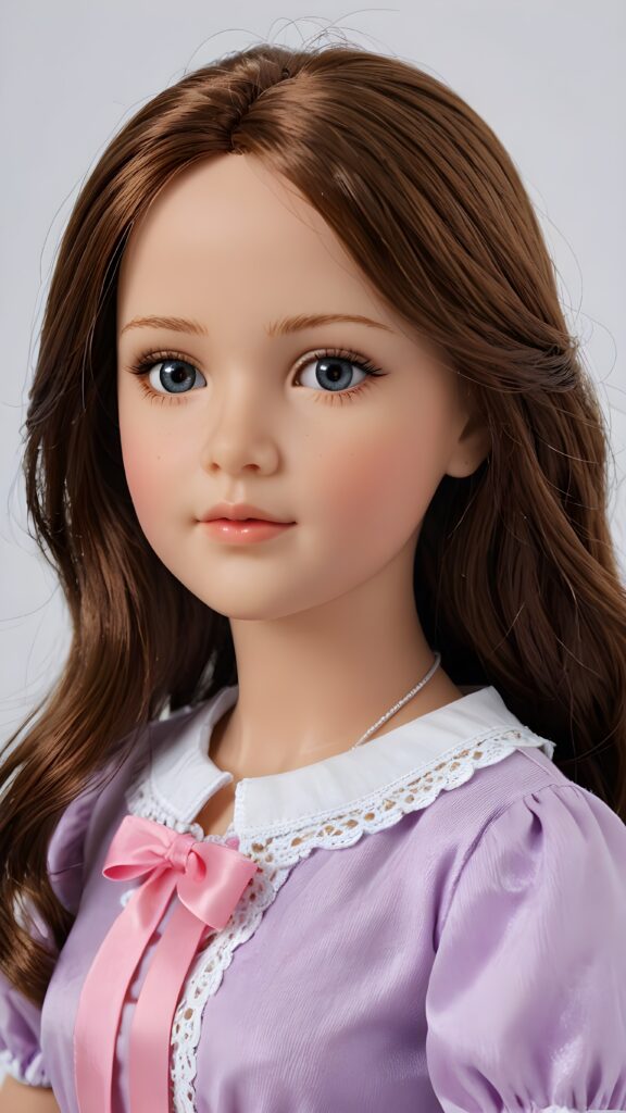 a doll, girl, 18 years old, ((realistic))