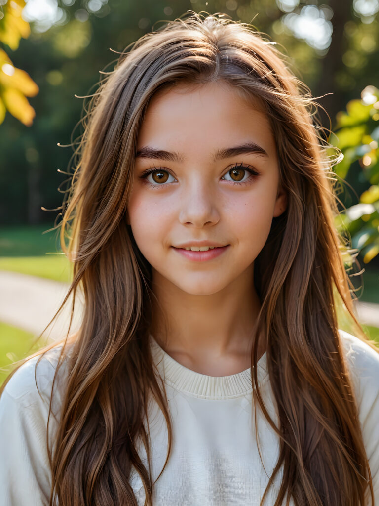 a-vividly-detailed-and-realistic-portrait-featuring-a-teenage-girl-15-years-old-with-Caramel-Tones-on-Long-Brown-Hair-and-expressive-beautiful-eyes-exuding-joyful-contentment